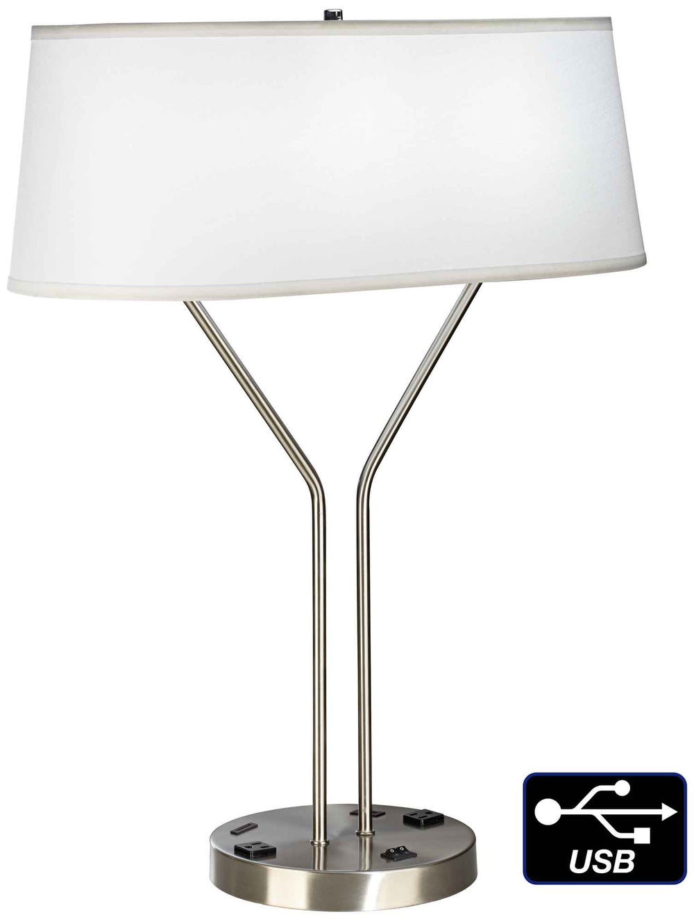 Double Nightstand Lamp - 40217