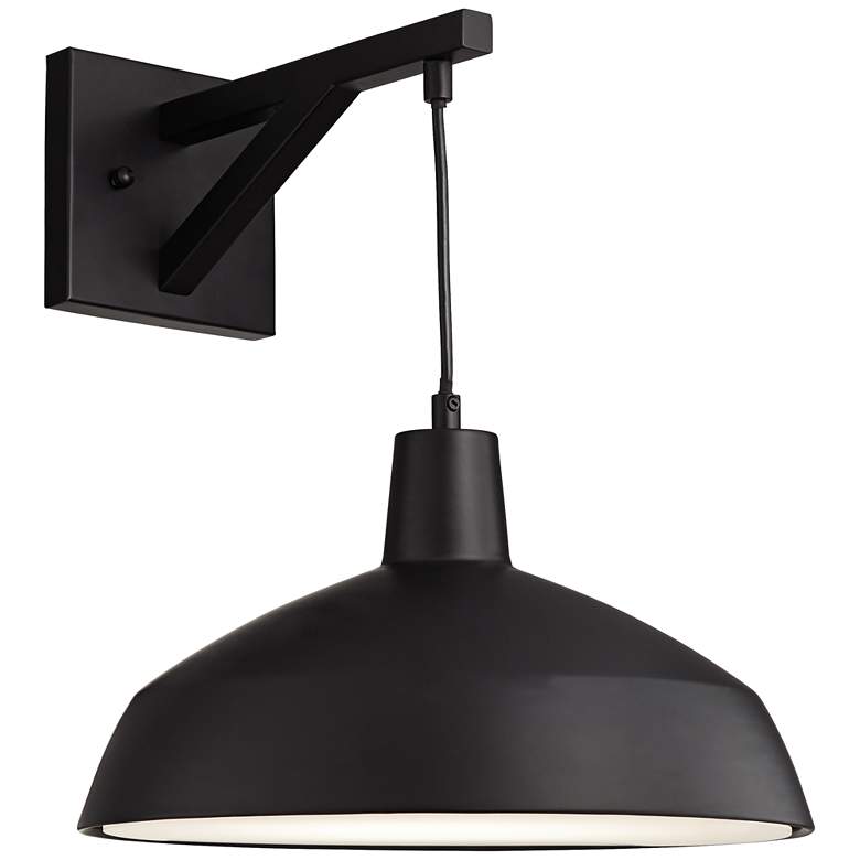 13″D Metal Headboard Mounted Pendant - 40327