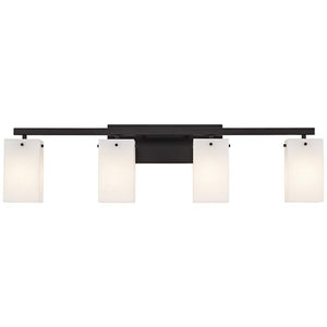 4-Bulb Vanity Fixture, 36"w - Square Shade - 40273