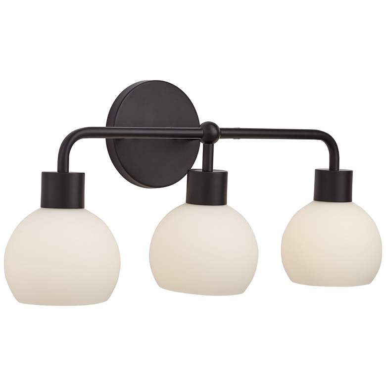 3-Bulb Vanity Fixture, 24"w - Round Shade - 40276