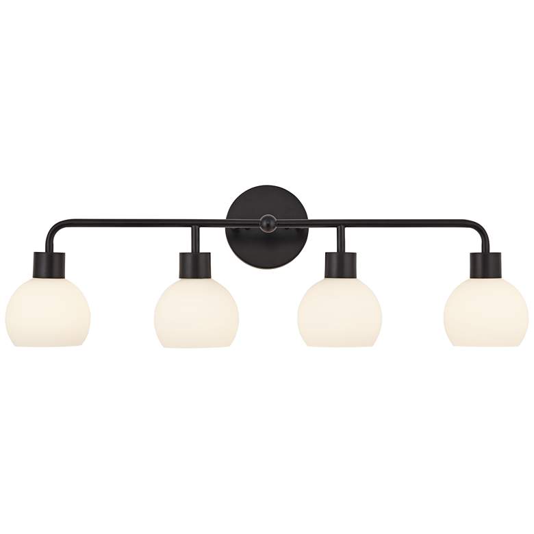 4-Bulb Vanity Fixture, 36"w - Round Shade - 40277