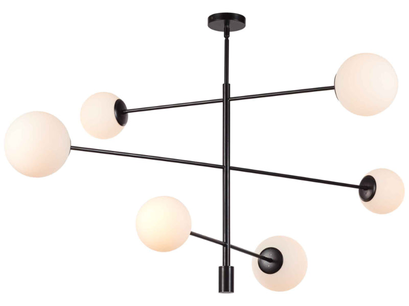 LBY-402B - Pendant @ High Back Trio Chairs 6LT