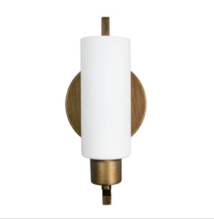 LBY-409.3 - Wall Sconce - Glass Shade - Med Base