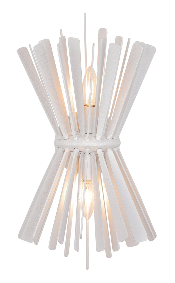 Confluence - 2Lt Wall Sconce White