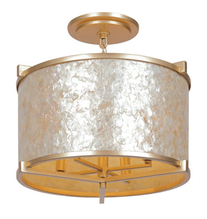 Sommers Bend - 4Lt Semi Flush And Pendant