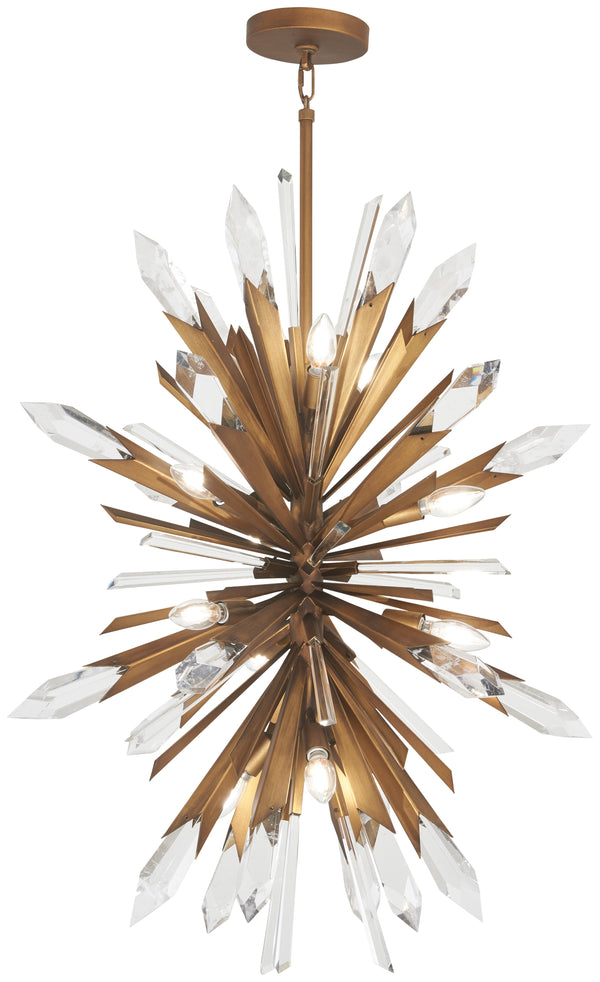 Elsa - 12Lt Pendant Piastra Gold