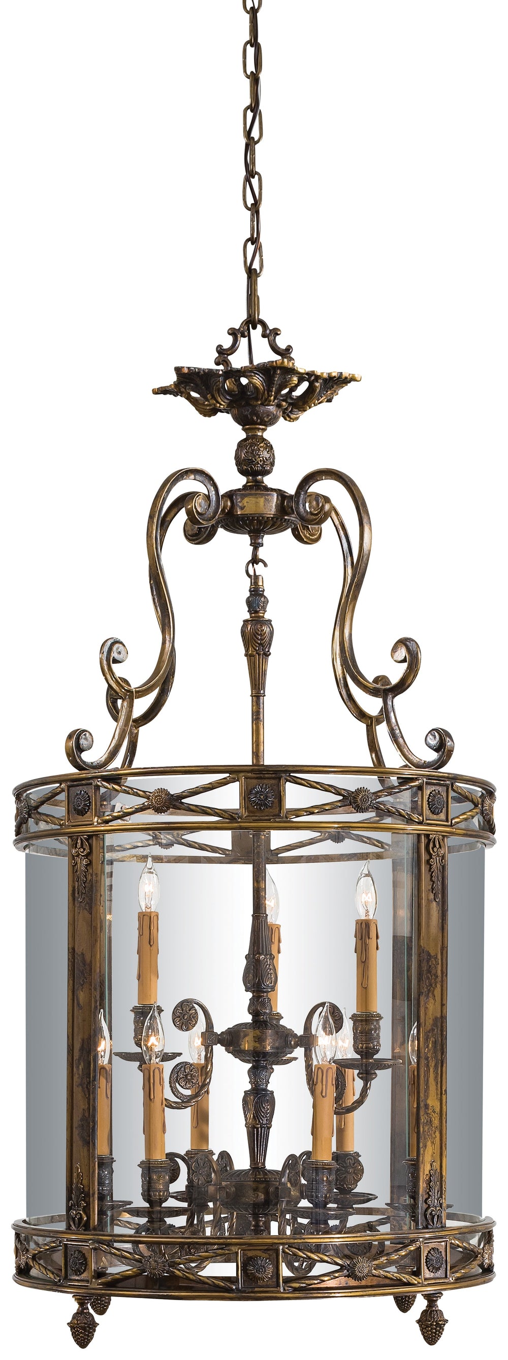 9 Light Foyer Pendant