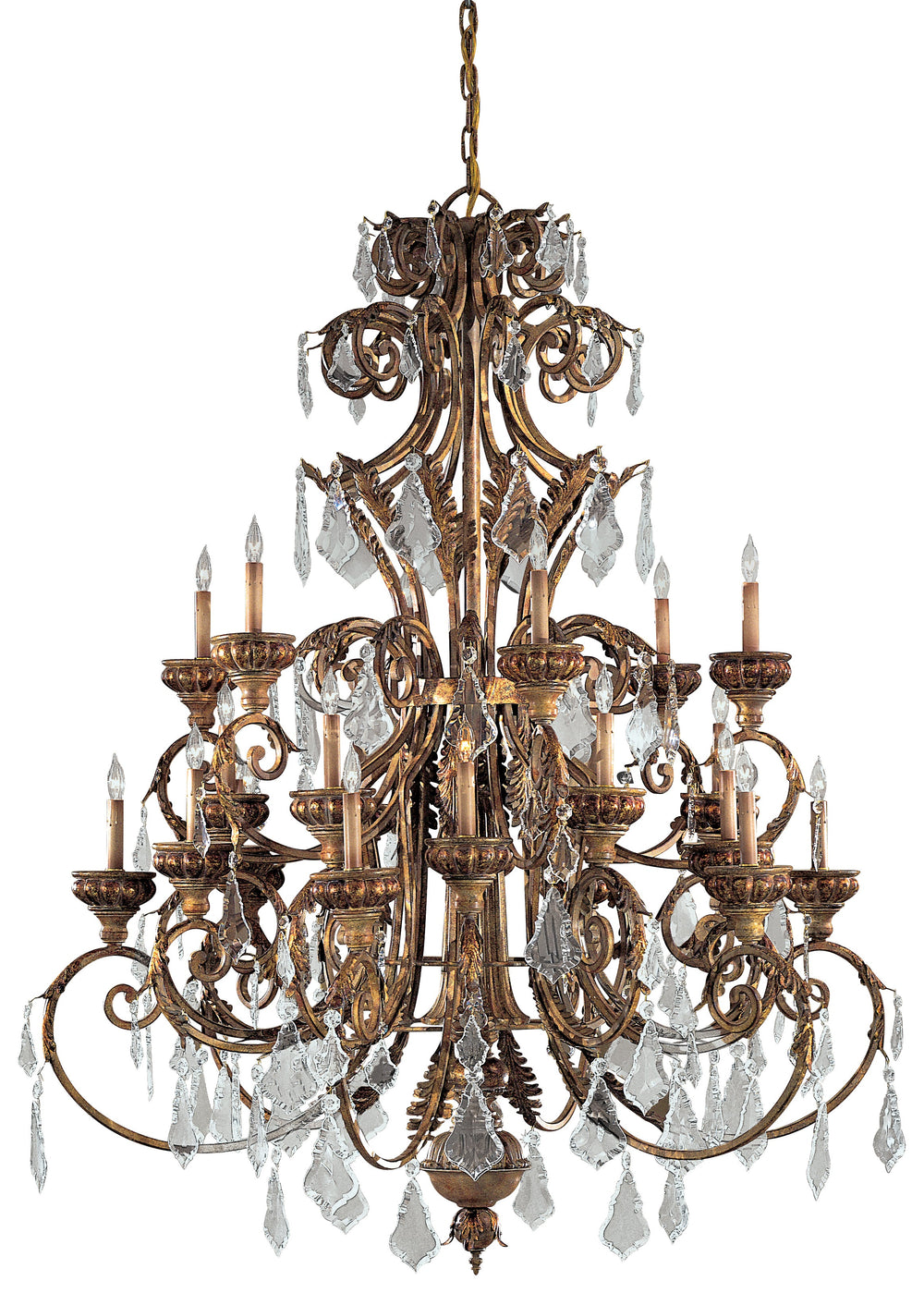 24 Light Chandelier