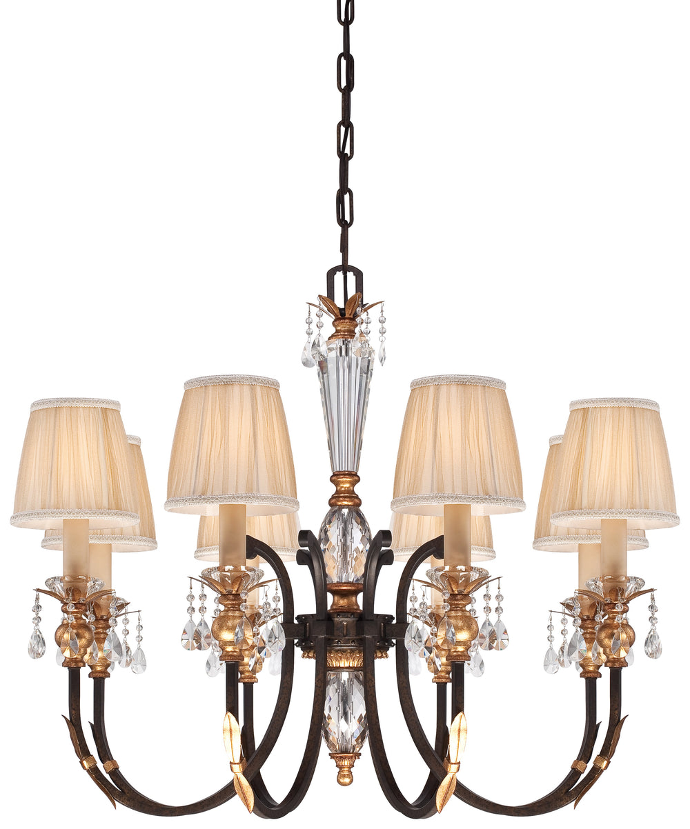 Bella Cristallo - 8 Light Chandelier