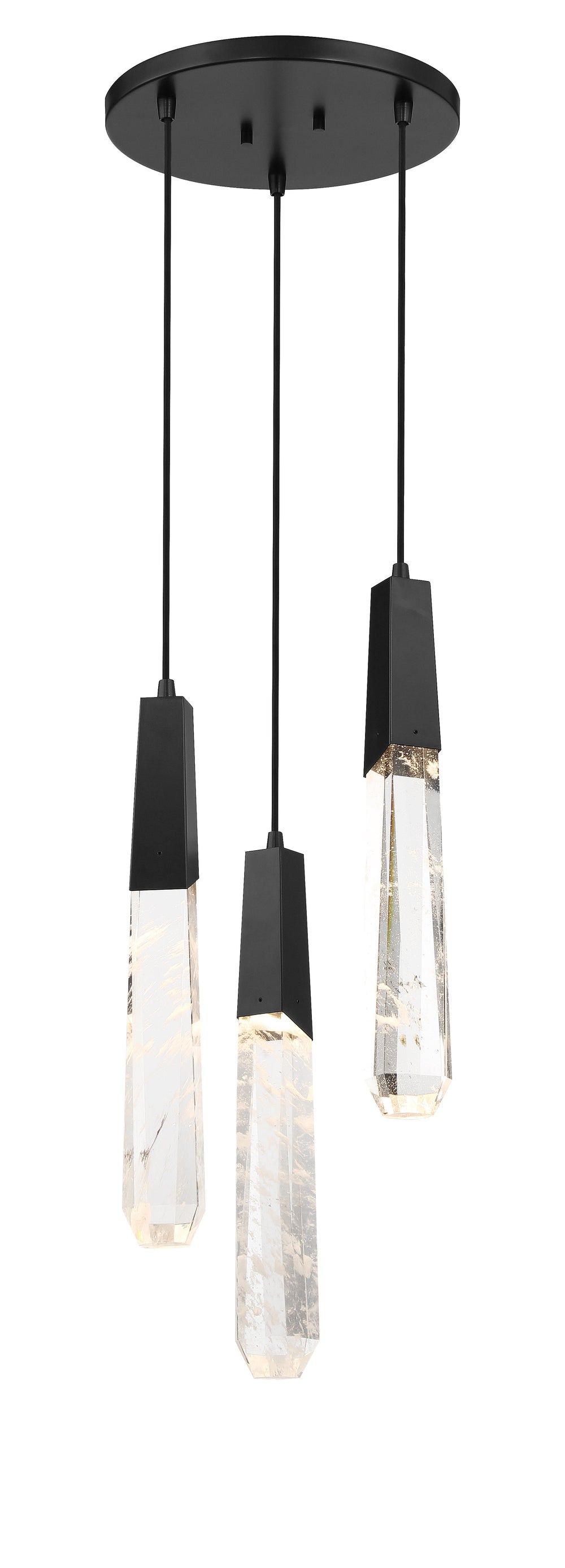 Drifting Droplets - 3X6W LED Pendant - P1284-66A-L