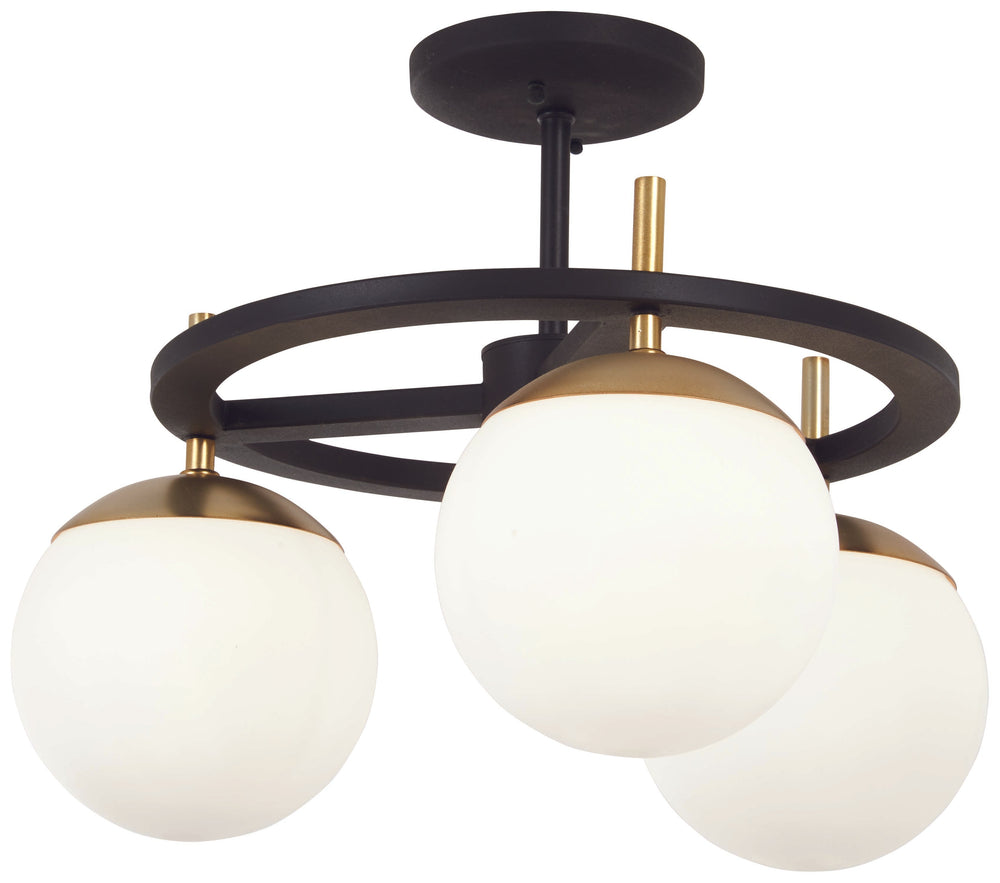 Alluria - 3 Light Semi Flush - P1357-618
