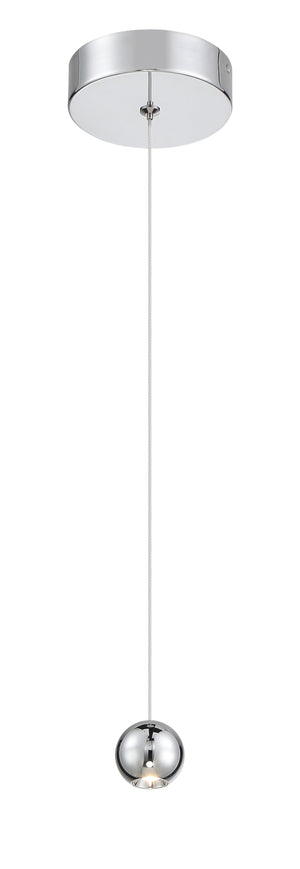 Itty - 1 Light LED Mini Pendant - P1460-077-L
