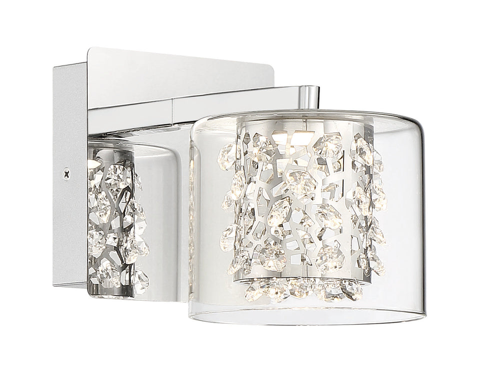 Wild Gems - 1 Light LED Bath - P1471-077-L