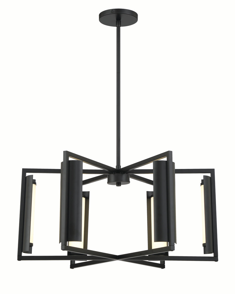 Trizay - 6 Light LED Chandelier - P1558-66A-L