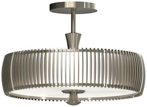 Night Moves - 15" LED Light Semi Flush - P1678-084C-L