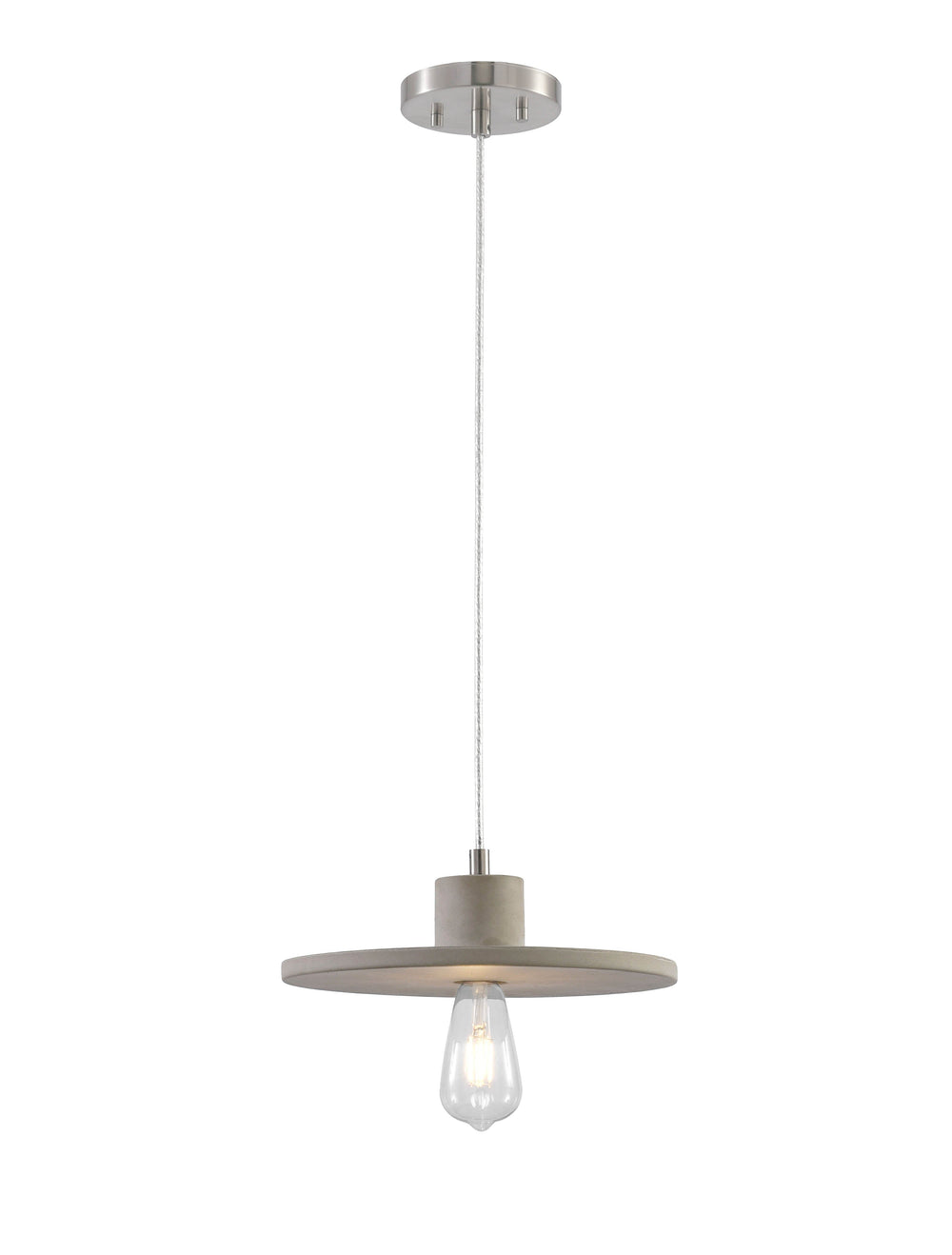 Sima - 1 Light Pendant In Metal With Cement - P1883-084C