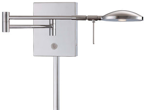 George'S Reading Room™ - 1 Light LED Swing Arm Wall Lamp - P4338-077