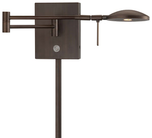 George'S Reading Room™ - 1 Light LED Swing Arm Wall Lamp - P4338-647