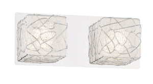 Livewire - 2 Light LED Bath Vanity In Metal - P5292-077-L
