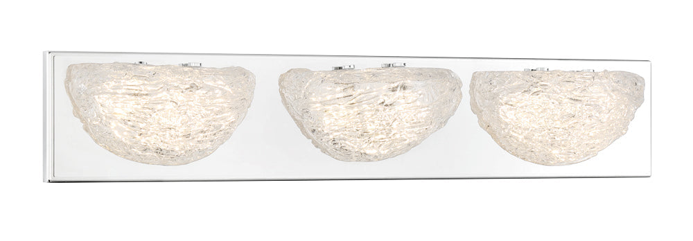 Modern Ice - 3 Lgiht LED Bath - P5443-077-L