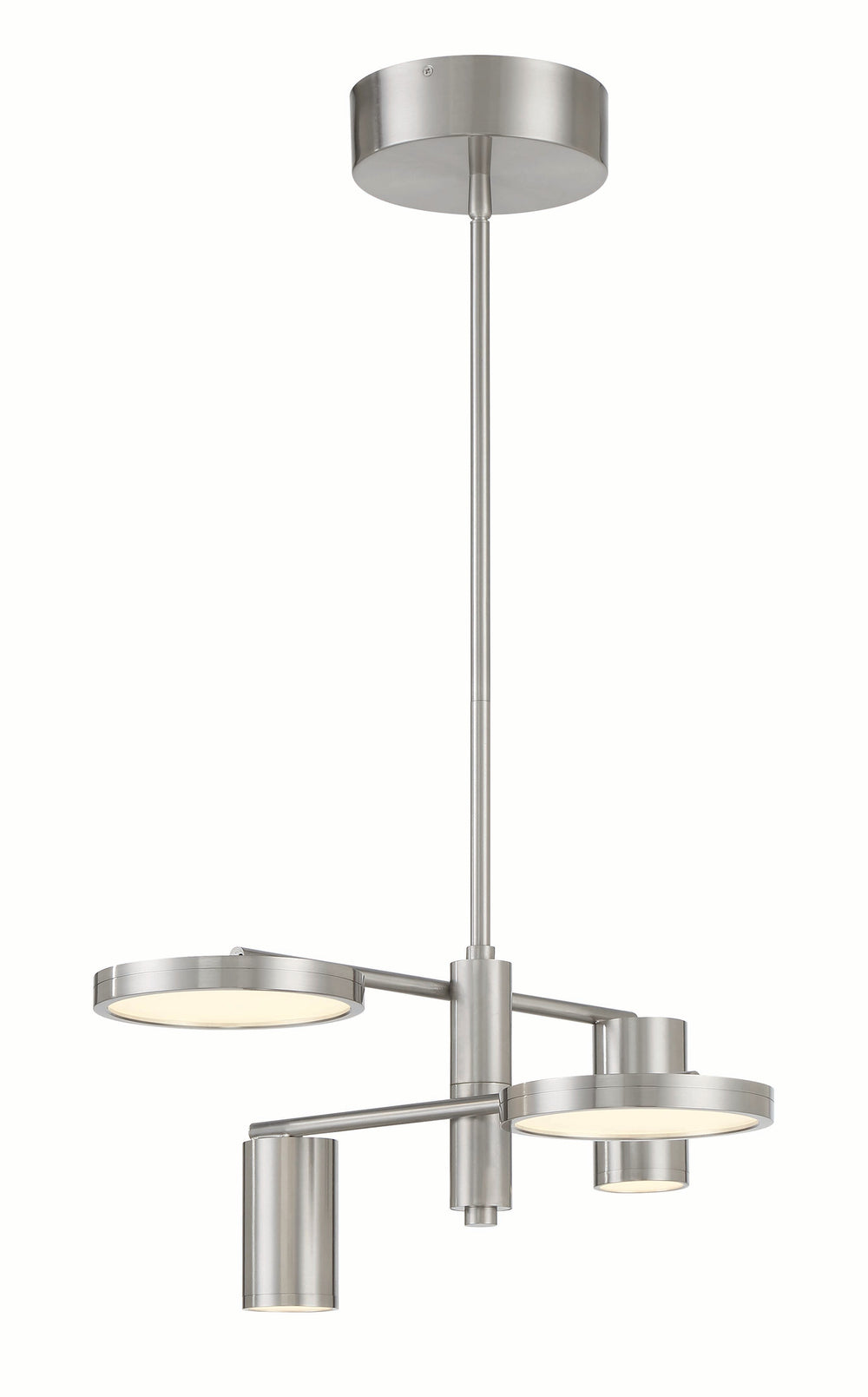 Swivel - 4 Light LED Chandelier - P5494-084-L