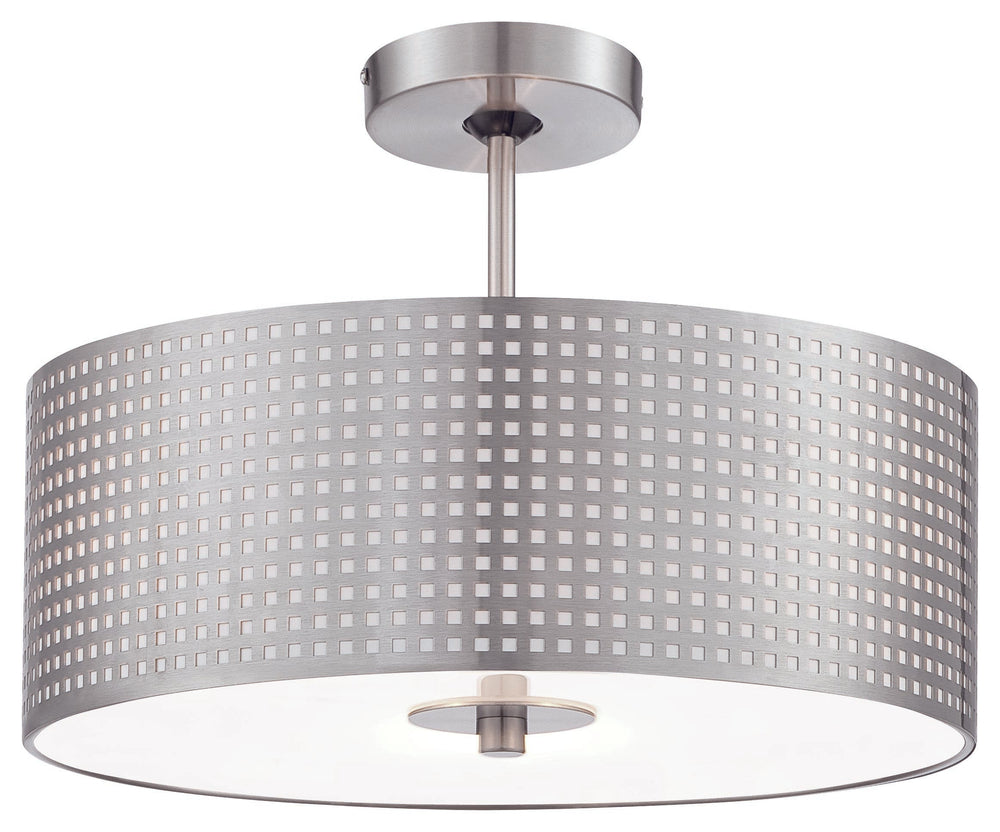 Grid™ - 3 Light Semi Flush - P5747-084