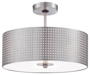 Grid™ - 3 Light Semi Flush - P5747-084