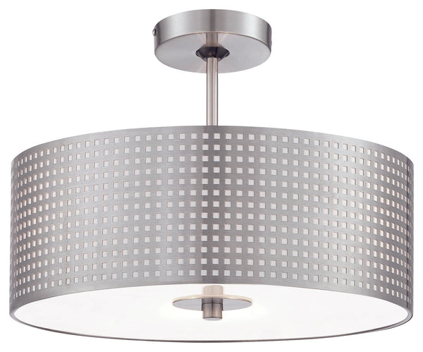 Grid™ - 3 Light Semi Flush - P5747-084