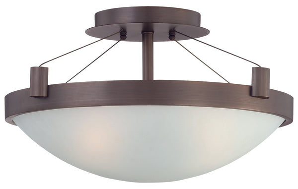 Suspended - 3 Light Semi Flush - P591-647