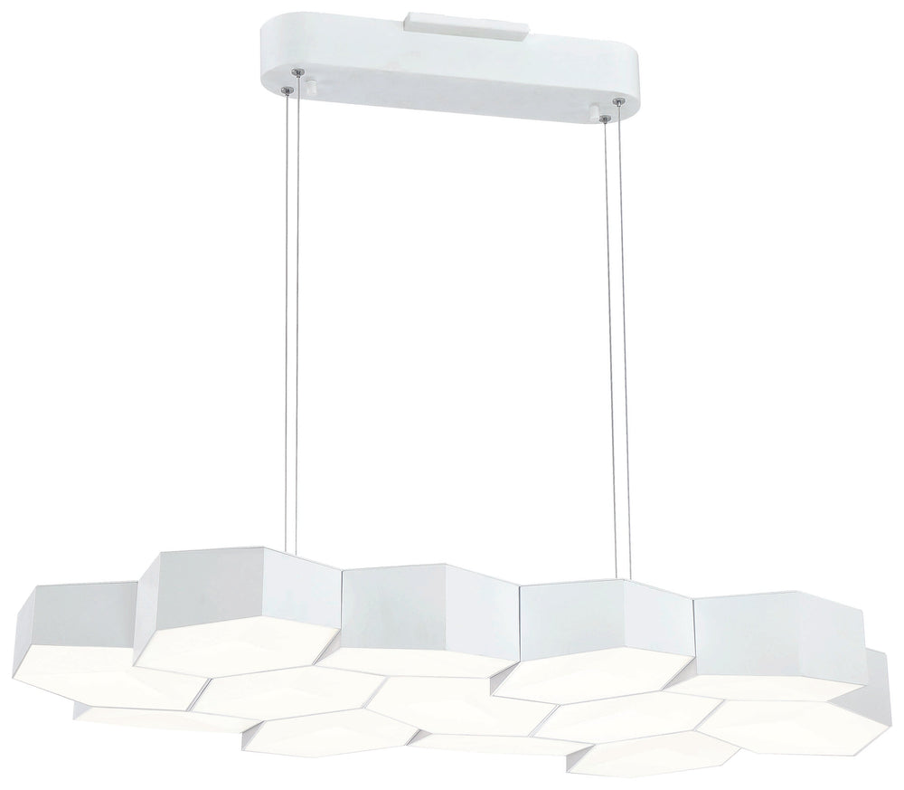 Hexacomb - LED Pendant - P8219-044B-L