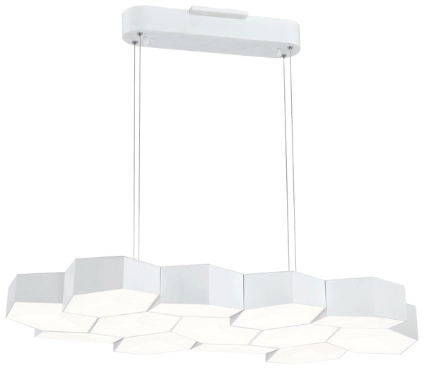 Hexacomb - LED Pendant - P8219-044B-L