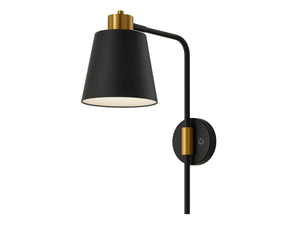 X-400 - Plug-in Wall Sconce @ King Nightstand