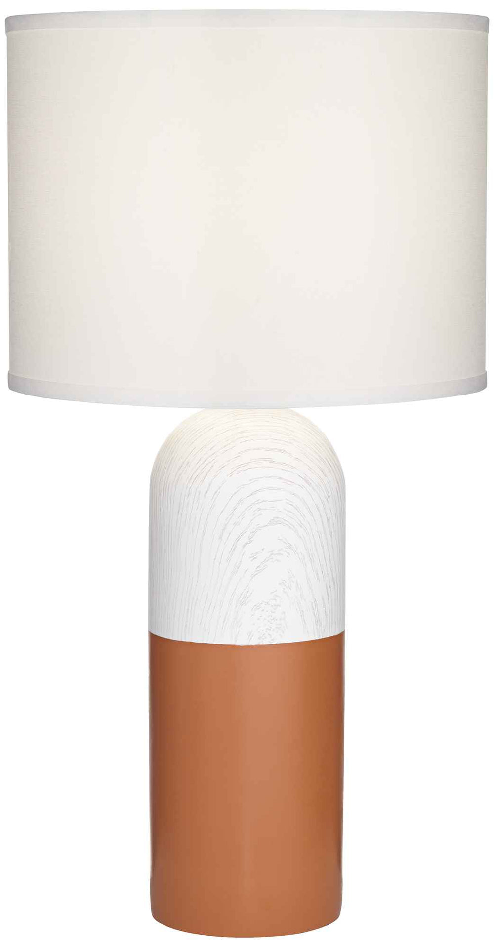 Table Lamp Orange 2 Tone - 40179