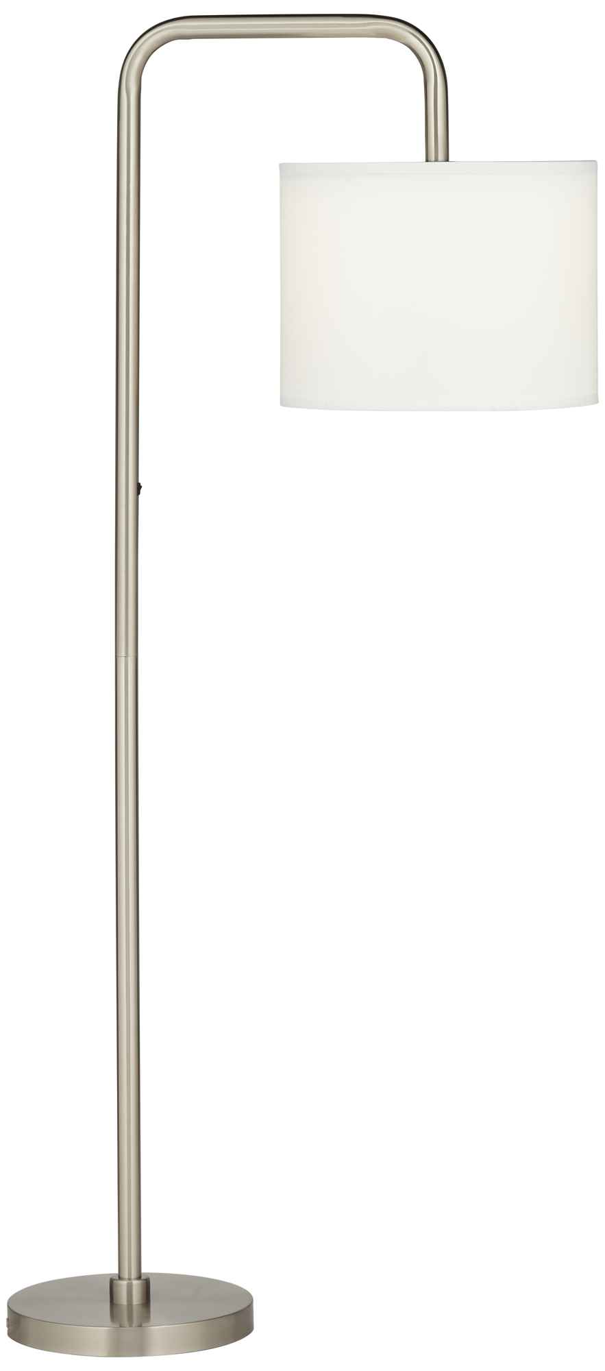 Metal Floor lamp Brushed Nickel - 40180