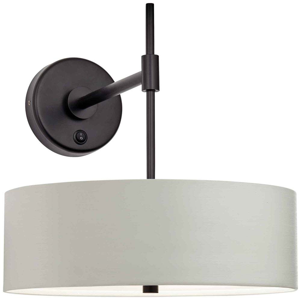 Metal Desk Sconce Gray - 40187
