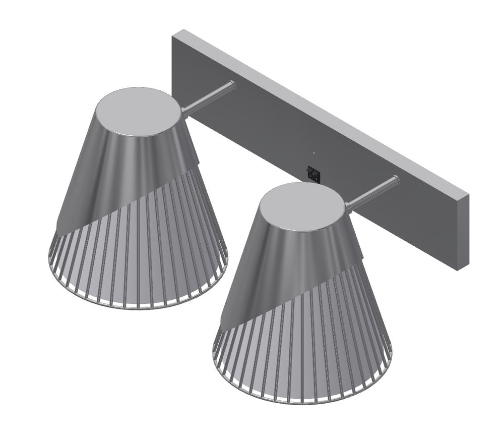 Double WL - HB - Metal Cage-Powdercoated - 40498B