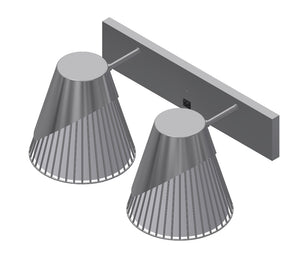 Double WL - HB - Metal Cage-Powdercoated - 40498B