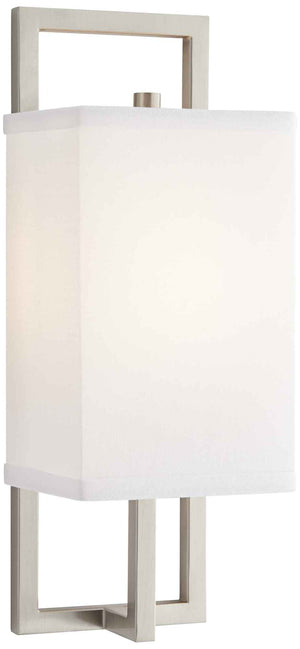 Wall Sconce - Med Base -  Linen Shade - 40479
