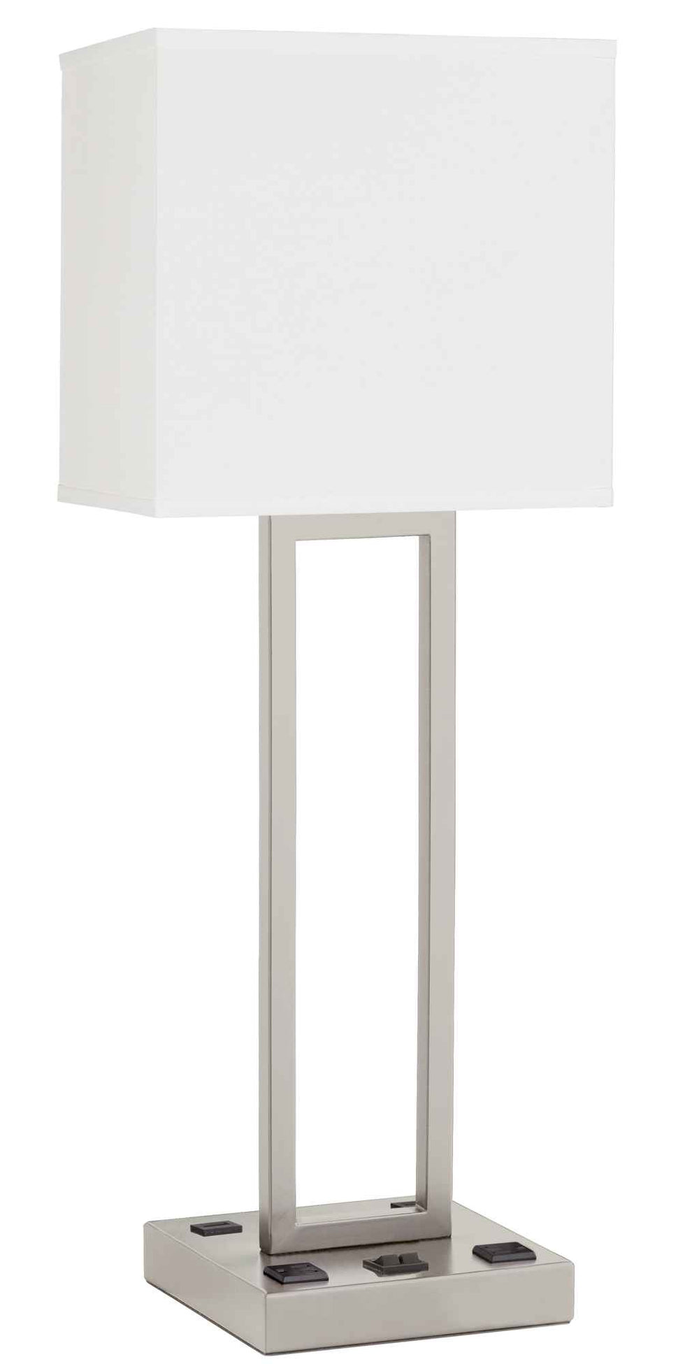 Double Table Lamp @ Nightstand - 40237