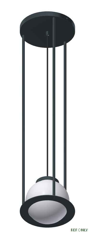 Pendant @ Public Restroom - Public Area (RAL 7031 Blaugrae Finish) - 40871