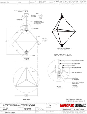 Pendant 34" - 40334