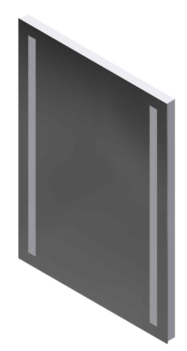 Double Vanity Mirror- RENO 30" W x 42" H - 40417