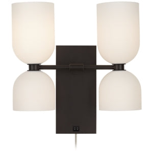 Double (Queen/Queen) Headboard Sconce - 40156