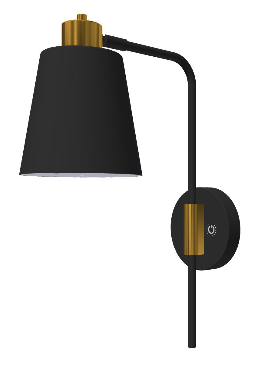 Plug-in Swing Arm Wall Sconce @ Nightstand - King - 40159