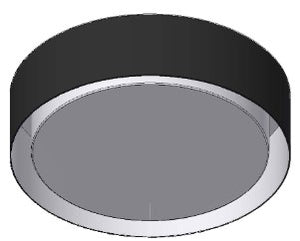 Surface Mounted Cylindrical Ceiling Light - 40162