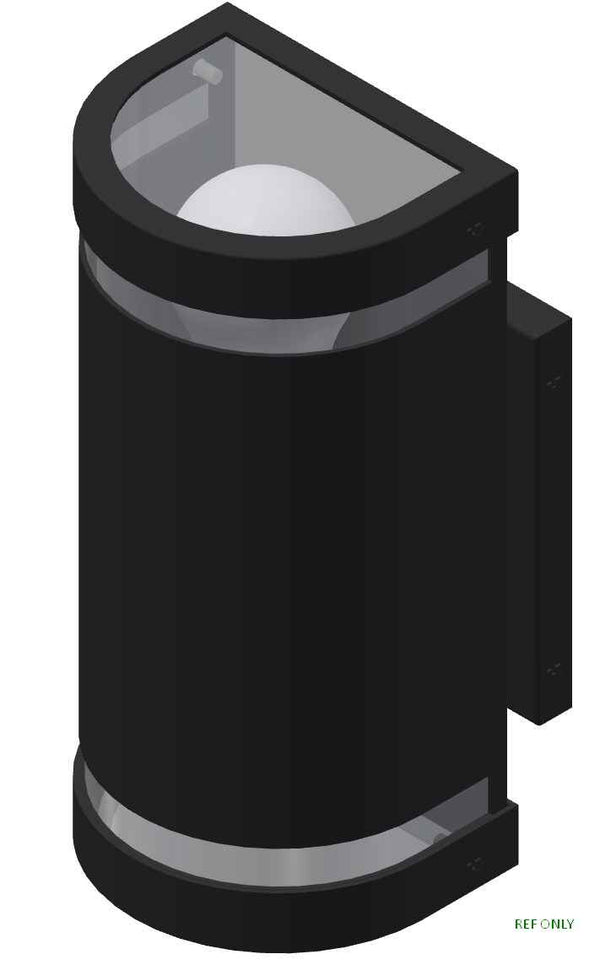 WL - 8.5"HT Hardwired / Wet&Damp Rated - Med Base - 40365