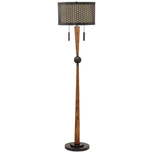 64" High Rustic Modern Floor Lamp - 40672