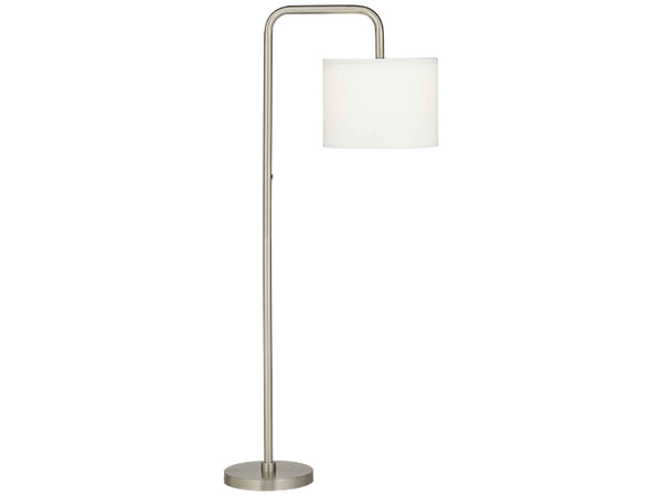 X-403 - Metal Floor Lamp Brushed Nickel