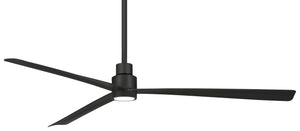 Simple - 65" Simple Led Outdoor Ceiling Fan - F789-CL
