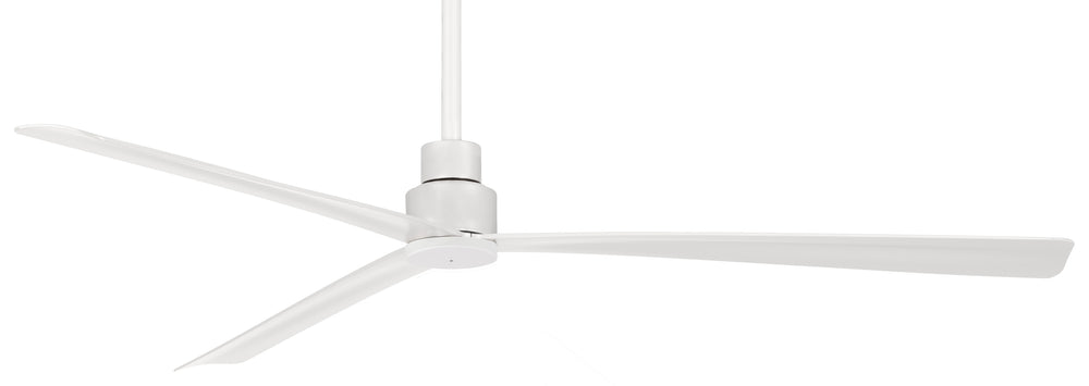 Simple - 65" Simple Led Outdoor Ceiling Fan - F789-WHF